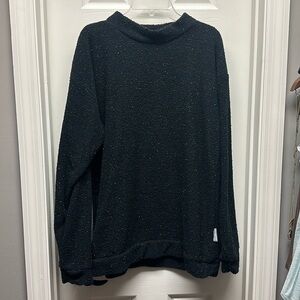 Woolly threads confetti pull over sweatshirt